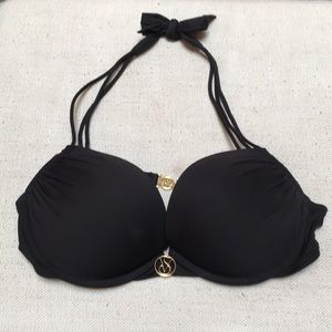 •Victoria’s Secret Black Bomshell Halter Top•